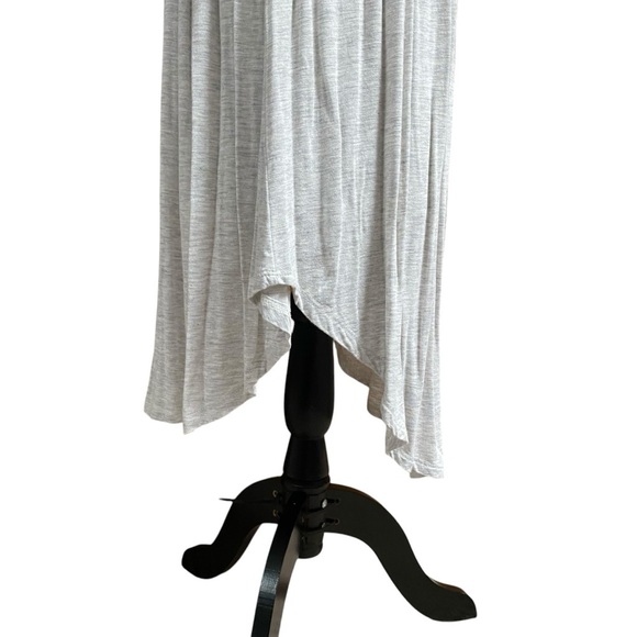 Anthropologie Dolan Left Coast Blue-Gray Embroidered High-Low Dress Size S Boho - Picture 9 of 15